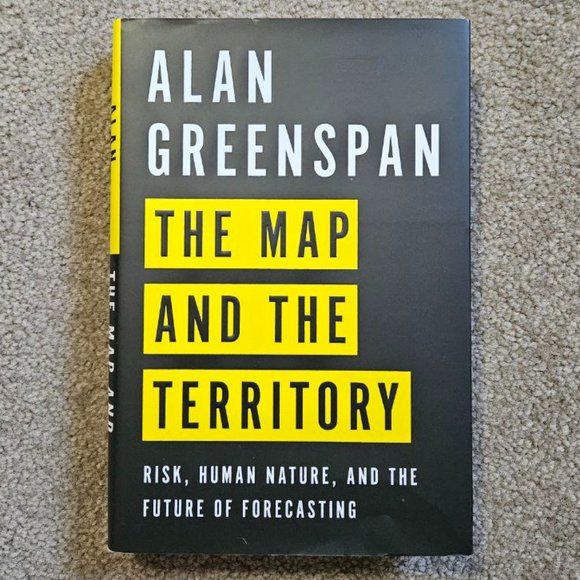4/$40 The Map‎ and the Territory by Alan Greenspan - Hardcover - Picture 1 of 6